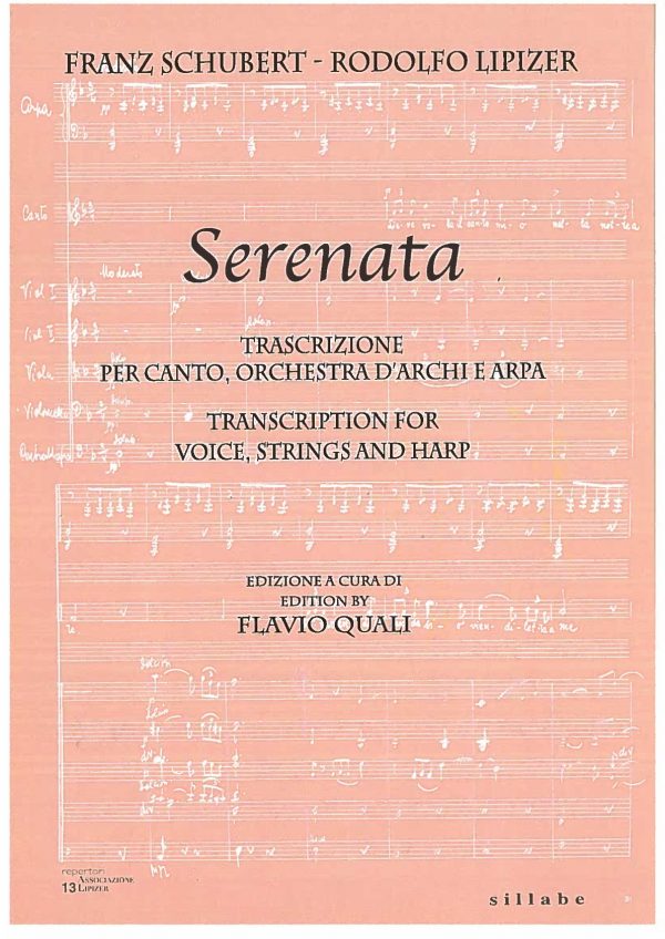 SCHUBERT Franz - LIPIZER Rodolfo, Serenata