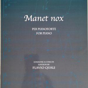 PIPOLO Guido, Manet nox