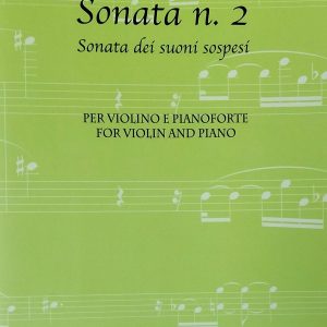 SBAFFI Lorenzo, Sonata n. 2 "Sonata dei suoni sospesi" per violino e pianoforte