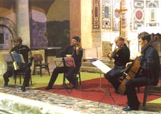 Roberto Daris e il Trio d'Archi di Trieste
