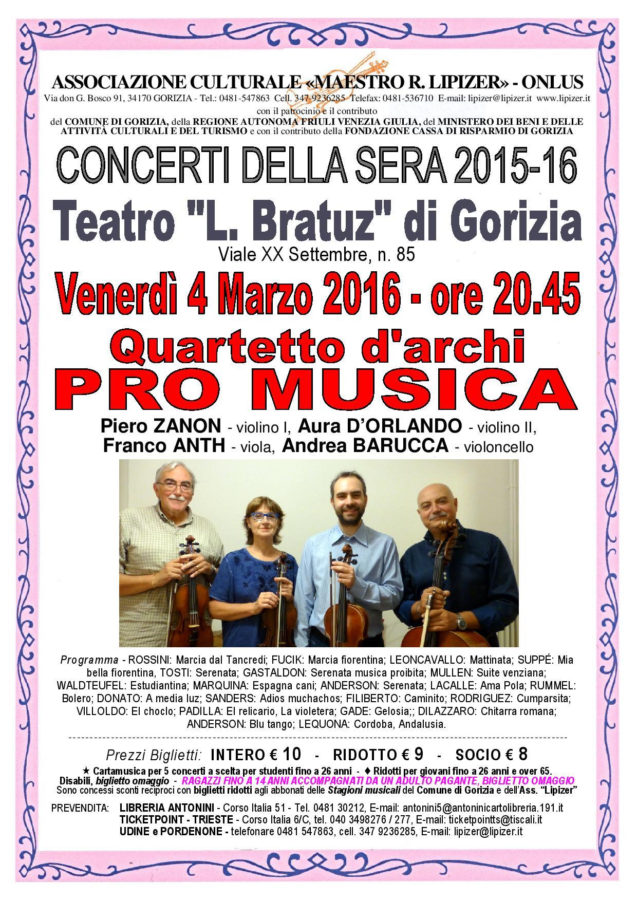 Quartetto Pro Musica