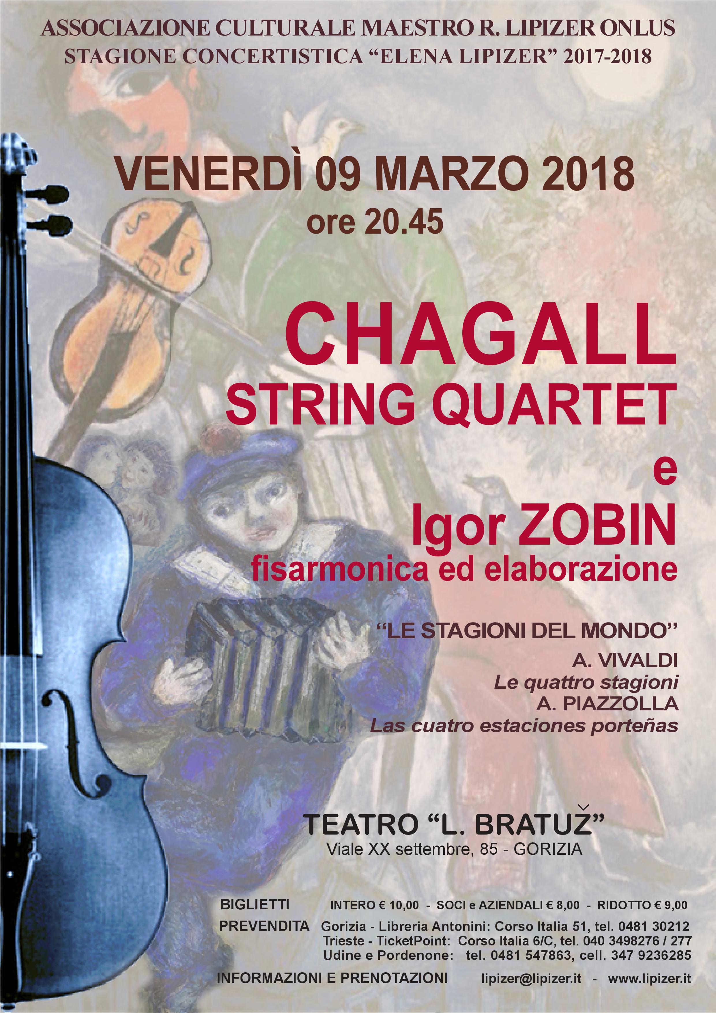 Chagall String Quartet & Igor Zobin
