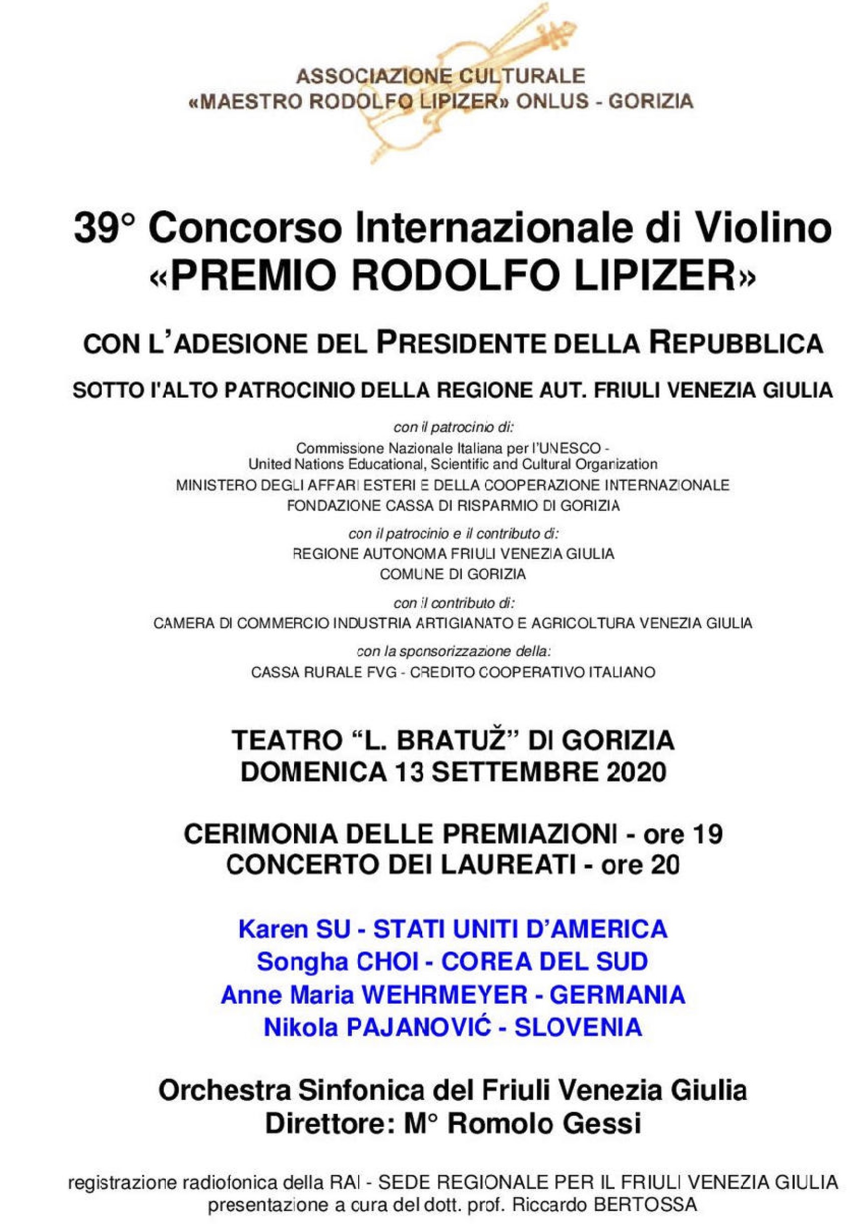 concerto laureati