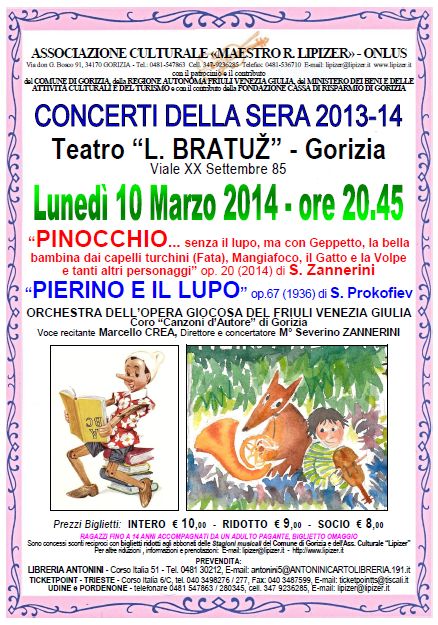 Pierino e il lupo - Pinocchio