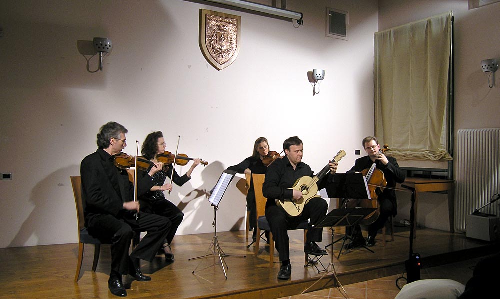 il Quartetto Stradivarius e Giulio Chiandetti