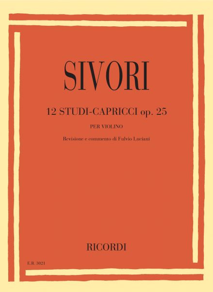 C. Sivori, 12 Capricci per violino