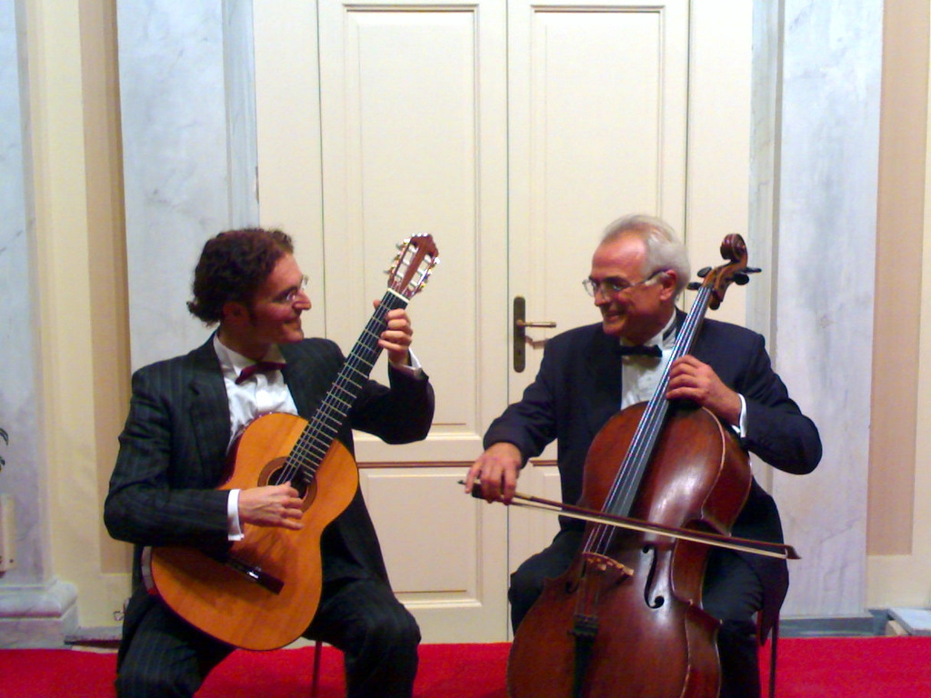 Fabio Montomoli e Severino Zannerini